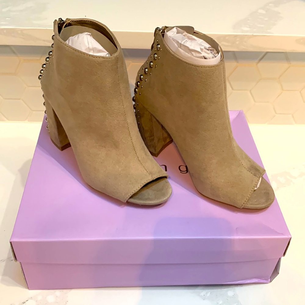 Madden Girl peep toe Booties